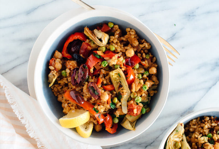 Paella poulet