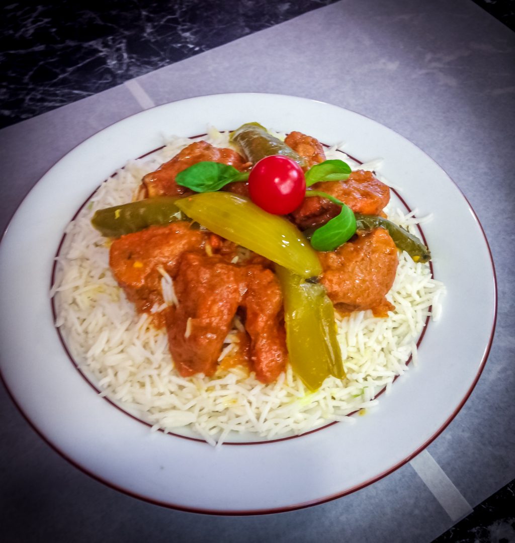 Poulet Tikka Massala avec riz au choix